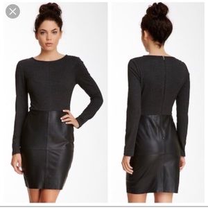 NWOT Trina Turk Grey/Black Dress